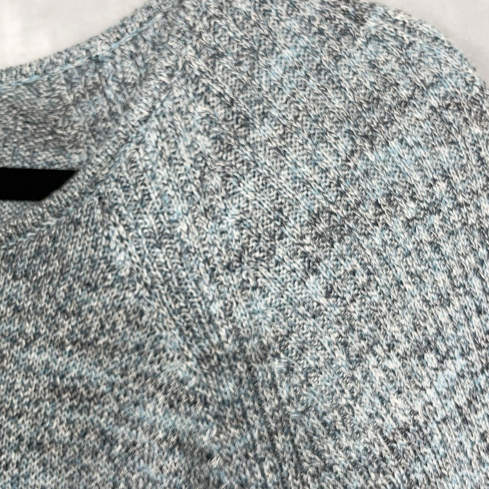 Pure J Jill Pullover Linen Blend‎ Sweater Tunic Langenlook Womens XL Aqua Green - Picture 4 of 10